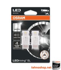 Osram .ŽARNICA LED P27/7W LEDriving SL 12V 1,3W 3157DYP-02B W2.5x16q BLI2