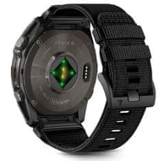 Tech-protect Nylon Classic pašček za Garmin Fenix 5x / 5x Plus / 6x / 6x Pro / 7x / 8 51mm, black