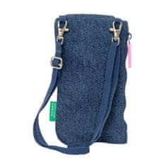 Benetton Denarnica Benetton Denim Mobilna torba Modra