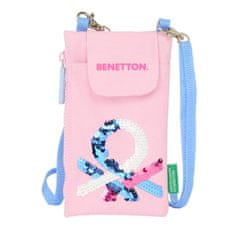 Benetton Denarnica Benetton Pink Mobilna torba Roza