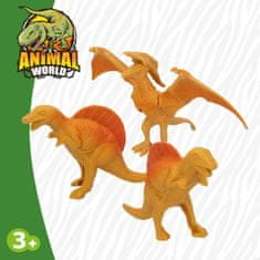 Colorbaby Komplet dinozavrov Colorbaby 4 Kosi 6 kosov 23 x 16,5 x 8 cm Dinozavri