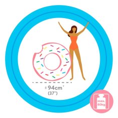 Intex Napihljivo kolo Intex Donut Roza 107 x 99 x 23 cm (12 kosov)