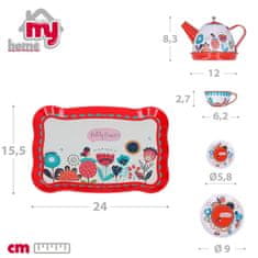 Colorbaby Set pentru Ceai Colorbaby My Home Igrača 15 Kosi (6 kosov)