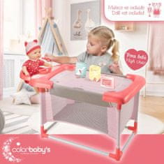 Colorbaby Previjalna miza za punčke Colorbaby 3 v 1 68 x 32,5 x 34 cm 2 kosov