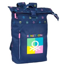 Benetton Nahrbtnik za prenosnik Benetton Cool Mornarsko modra 28 x 42 x 13 cm