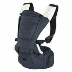 Chicco Nahrbtnik Baby Carrier Chicco Baby Carrier Hip Seat Denim + 0 Let