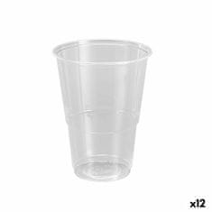 Algon Set kozarcev za večkratno uporabo Algon Plastika Prozorno 25 Kosi 500 ml (12 kosov)