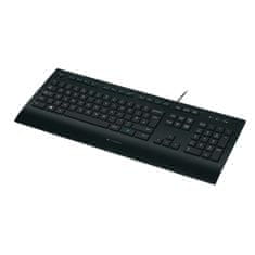 Logitech Tipkovnica Logitech 920-005217 Črna QWERTY Qwerty US