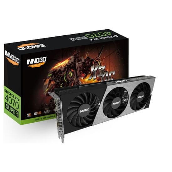 inno3D Grafična Kartica INNO3D N407S3 12 GB GDDR6X RTX 4070 SUPER