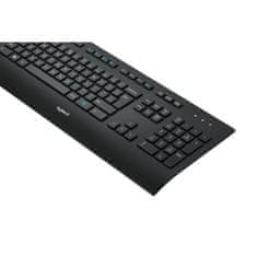 Logitech Tipkovnica Logitech 920-005217 Črna QWERTY Qwerty US