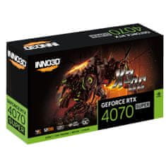 inno3D Grafična Kartica INNO3D N407S3 12 GB GDDR6X RTX 4070 SUPER