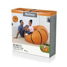 Bestway Napihljiv fotelj Bestway Oranžna 114 x 112 x 66 cm Košarka