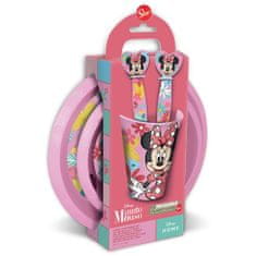 Minnie Mouse Set Otroškega Jedilnega Pribora Minnie Mouse CZ11312 Roza 5 Kosi