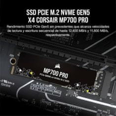 Corsair Trdi Disk Corsair MP700 Pro 2 TB 2 TB SSD