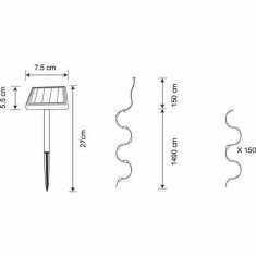 Galix LED žarnice Galix G4430 16,4 m