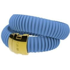 Hip Hop Zapestnica ženska Hip Hop ICON LIGHT BLUE BRACCIALE DOPPIO/ DOUBLE BRACELET