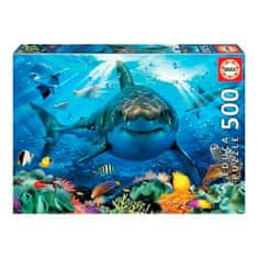 Educa Sestavljanka Puzzle White Shark Educa (500 pcs)