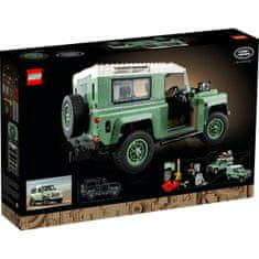 LEGO Kocke Lego Classic Defender 90 Land Rover 10317 2336 Kosi Črna