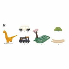 Brio Vlak z vezjem Brio Dinosaur circle set