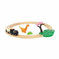 Brio Vlak z vezjem Brio Dinosaur circle set