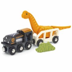 Brio Vlak z vezjem Brio Dinosaur circle set