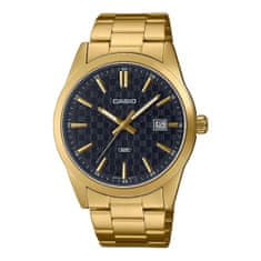 Casio Ura moška Casio DATE CARBON LOOK DIAL - GOLD SERIE - BLACK (Ø 41 mm)