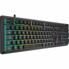 Corsair Tipkovnica Corsair K55 Core RGB Črna AZERTY