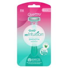 shumee My Intuition Quattro Smooth Sensitive ženske britvice za enkratno uporabo 3 kosi