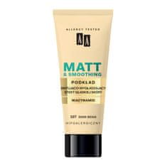 shumee Make Up Matt matirajoča in gladilna podlaga 107 Dark Beige 30 ml