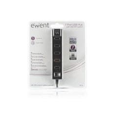 Ewent USB Hub Ewent EW1130 Črna