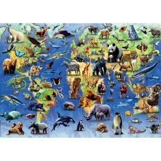 Educa Sestavljanka Puzzle Educa Danger of extinction 500 Kosi