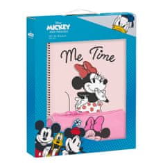 Minnie Mouse Stacionaren Komplet Minnie Mouse Loving Roza A4 3 Kosi