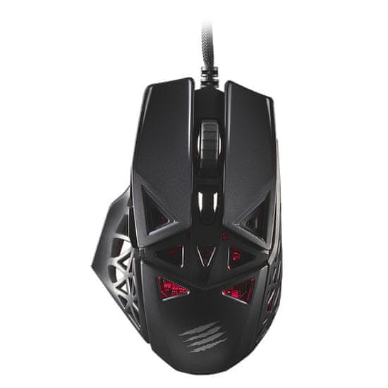 Mad Catz Miška Mad Catz MM04DCINBL000-0 Črna 12000 dpi