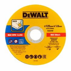 DeWalt Rezalni diski Dewalt dt20598-qz Ø 125 mm Kotni brusilnik (50 kosov)