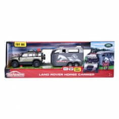 Majorette Playset Majorette Land Rover + Remorque cheval