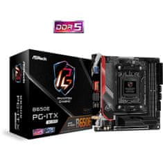 ASRock Matična plošča ASRock B650E PG-ITX WIFI Intel Wi-Fi 6 AMD B650 AMD AM5