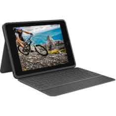 Logitech Bluetooth Tipkovnica s Stojalom za Tablični Računalnik Logitech 920-009317 Črna Qwerty Španska QWERTY iPad 7 Galaxy Tab S2