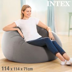 Intex Napihljiv fotelj Intex Siva 107 x 69 x 104 cm (6 kosov)