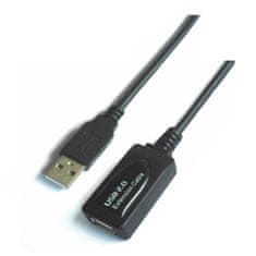 Aisens Adapter USB Aisens A101-0020 Črna 15 m USB 2.0 (1 kosov)