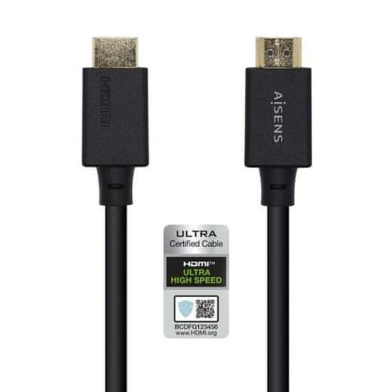 Aisens HDMI kabel Aisens A150-0420 Črna 50 cm