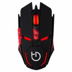 Hiditec Miška Gaming Hiditec MICRURUS 8100 dpi Rdeča