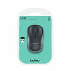 Logitech Miška Brezžična Logitech M185 Siva