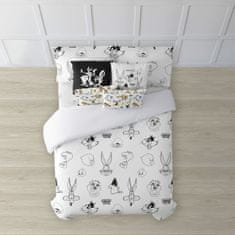 Looney Tunes Prevleka za odejo Looney Tunes Looney B&W Pisana 175 Niti 180 x 220 cm