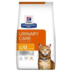 Hill's Hrana za mačke Hill's PD C/D Urinary Care Piščanec 3 Kg