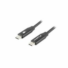 Lanberg Kabel USB-C Lanberg CA-CMCM-40CU-0010-BK Črna 1 m (1 kosov)