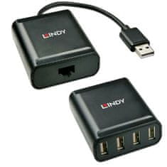 Lindy USB Hub LINDY 42679 Črna