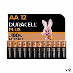 Duracell Alkalne Baterije DURACELL Plus 1,5 V LR06 (12 kosov)