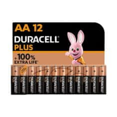 Duracell Alkalne Baterije DURACELL Plus 1,5 V LR06 (12 kosov)