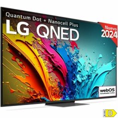 LG Smart TV LG 75QNED87T6B 4K Ultra HD 75" HDR A2DP Edge-LED