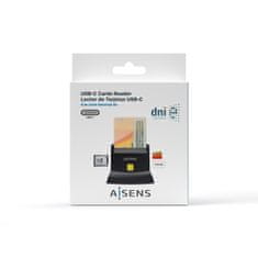 Aisens Bralnik Kartic DNI/SIP Aisens ASCR-SN04CSD-BK Črna